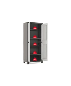 ARMADIO IN RESINA ALTO KETER "TITAN" GRIGIO, 80X44X182 CM